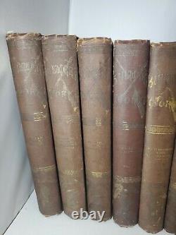 The Works Of Edward Bulwer Lord Lytton Vol 1-8 Collier Rare Antique Books