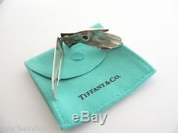 Tiffany & Co Silver Hand Book Mark Money Clip Holder Rare Retro Antique Vintage