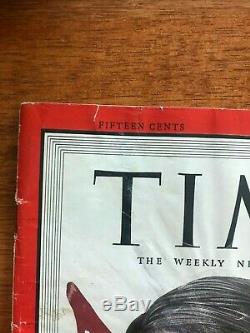 Time Magazine May 7, 1945 Adolf Hitler Red X Cover Volume XLV- Rare