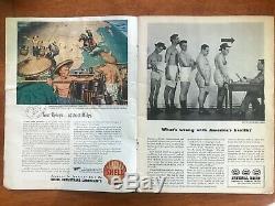 Time Magazine May 7, 1945 Adolf Hitler Red X Cover Volume XLV- Rare