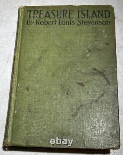 Treasure Island Robert Louis Stevenson Rare Antique Bookunknown Date 1st Ed