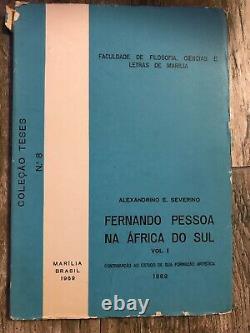 Trunk of Rare Antique Fernando Pessoa Books/Manuscripts/Periodicals/Poems/Poetry