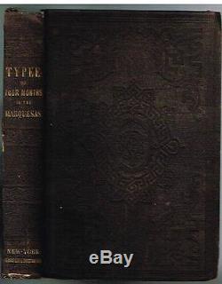 Typee A Peep At Polynesian Life by Herman Melville 1849 Rare Antique Book! $