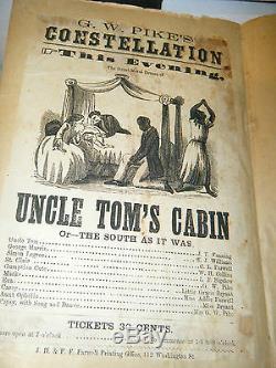 UNCLE TOM'S CABIN, Beecher Stowe, 1852 1st EXTREMEMLY RARE SIGNATURE N. PORTER