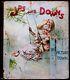 Ups & Downs In Picture Town Rare Antique Nister/dutton Movable Picture Book