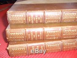 Unbelievable and rare antique books 3 Volumes of Homer's Odyssey 1905
