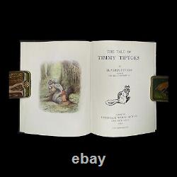 V-RARE, 1911 1st Ed, The Tale Of Timmy Tiptoes, Beatrix Potter, OLD ANTIQUE BOOK