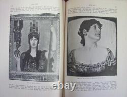 V. Rare Antique 1899 German Hardcovers Book Secession Style By Franz Stuck