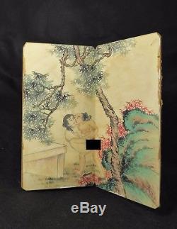 V Rare Qing Dynasty Hand Painted Erotica Book Qing Gong Tu c. 1880s