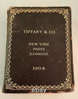 VERY RARE 1904 Antique TIFFANY & Co. 1904 Blue Book New York Paris London