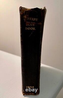 VERY RARE 1904 Antique TIFFANY & Co. 1904 Blue Book New York Paris London
