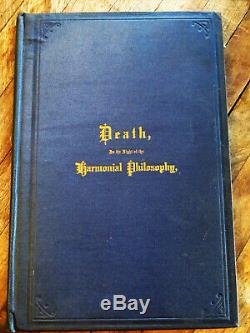 VERY RARE Antique 1st EDITION Spiritualism Book Michigan History Harry Houdini