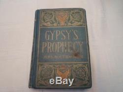 VERY RARE Antique Book GYPSY'S PROPHECY MRS. SOUTHWORTH MISSPELLED TITLE PAGES