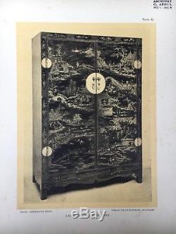 VERY RARE Chinesische Mobel Odilon Roche Antique Chinese Furniture Book Imperial