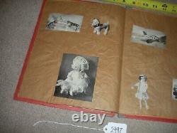 VERY RARE VINTAGE Antique Christmas Santa Claus Picture Book HOME MADE