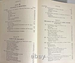 VG+ Williams Obstetrics Henricus Stander 1941 Antique Medical Book OBGYN RARE