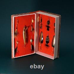 VINTAGE MARATHON LURE Bait 1966 Rare Fishing Lures Fly Book Box