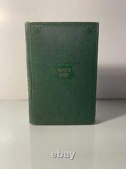 Vanity Fair A Novel Without a Hero RARE Antique Rand McNally Printing 1897/1898