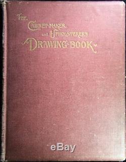 Very Rare 1802 Cabinet-maker Upholsters Drawing guide Furniture Blueprint Book