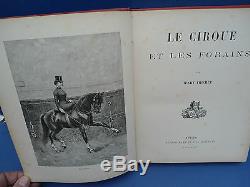 Very Rare Antique 1899 French Circus Book The Circus And The Fairground