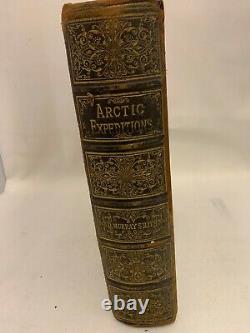 Very Rare Antique Murray Smith Arctic Expeditions First Edition 1877