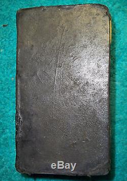 Very Rare, Antique, Small Scottish Gaelic Bible Early 1800's Old & New Testament
