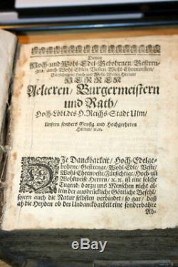 Very Rare Original Spectacles With Original German Religous Book Dated 1691