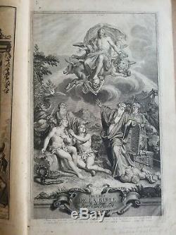 Very rare Antique book, Figures de la bible 1728
