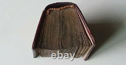 Very rare Huguenot Bible French Miniature Bible 1752, printed in Holland