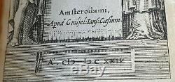 Very rare & small book 1624 famous Dutch printer Blaeu, SENECAE TRAGEDIAE