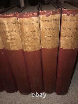 Victor Hugo's Works Complete 30 Volume Book Set Les Miserables Rare Antique