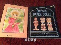 Vintage 24 Rare Paper dolls Book Sets Lot Large Variety Unused Great Price