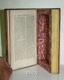 Vintage Antique 1786 SECRET Book Safe ZAEHNSDORF Fine Binding RARE Hollow