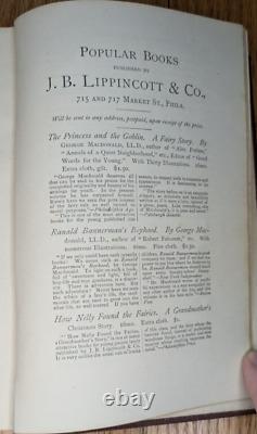 Vintage Antique 1873 YA Novel Cast Up By The Sea by Sir William Baker Rare