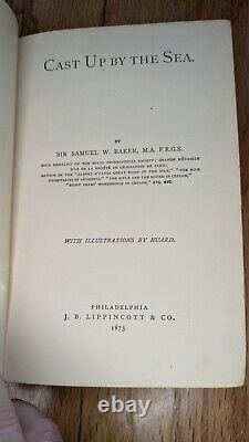 Vintage Antique 1873 YA Novel Cast Up By The Sea by Sir William Baker Rare