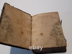 Vintage Antique St. Clara Judas Der Ertz-Schelm German Religion Book 1689 Rare