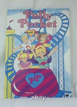 Vintage Polly Pocket Annual 1994 Book Ultra rare By Bluebird toys
