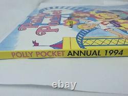 Vintage Polly Pocket Annual 1994 Book Ultra rare By Bluebird toys