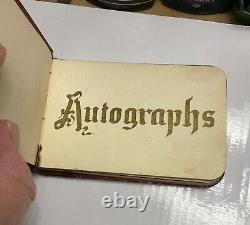 Vintage Rare 1880s Signature Autograph Album Massachusetts Antique Victorian 4