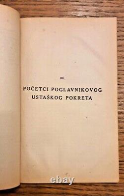 WW2-NDH-antique collectional book Ustaska borba-1942. Y. EXTREMLY RARE