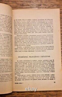 WW2-NDH-antique collectional book Ustaska borba-1942. Y. EXTREMLY RARE