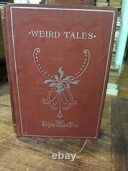 Weird Tales 1895 By Edgar Allan Poe Antique Book Rare