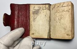 Wesley's Hymns, Miniature Antique Methodist Hymn Book, Rare Wallet Style Binding