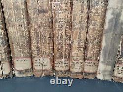 William Shakespeare Dramatic Works Plays 14 Vol Set Antique HC Books 1806 RARE