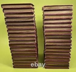 William Shakespeare Set Of 36 Mini Books Hardcover ANTIQUE RARE