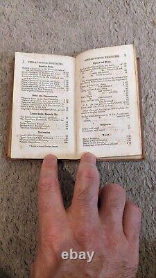 Wisdom in Miniature 1851 Proverbs, Apothegms. RARE Antique Book LOOK